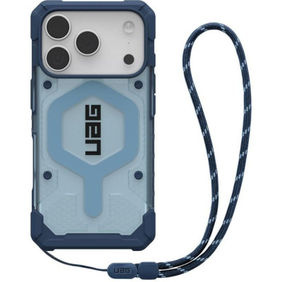 Θήκη iPhone 17 Pro UAG Pathfinder Clear Ανθεκτική με MagSafe & Λουράκι Χειρός - Blues (1145511BV03)