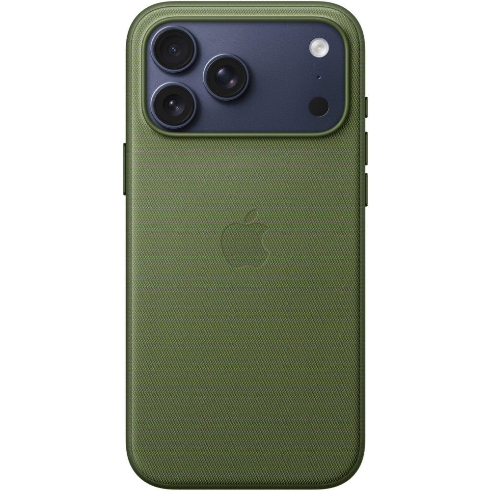 Θήκη iPhone 17 Pro Max Official Apple TechWoven Case Υφασμάτινη με MagSafe - Green (MGFD4ZM/A)