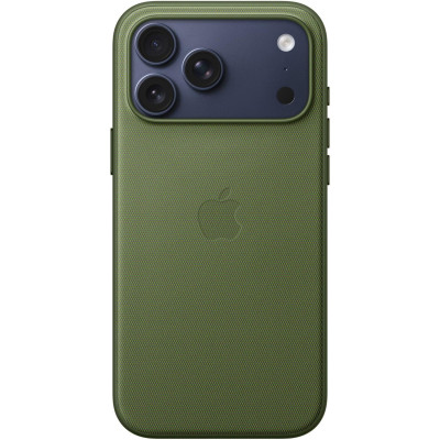Θήκη iPhone 17 Pro Max Official Apple TechWoven Case Υφασμάτινη με MagSafe - Green (MGFD4ZM/A)