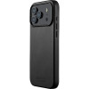 Θήκη iPhone 17 Pro Max MUJJO by Troubadour Full Leather Case Δερμάτινη με MagSafe - Black (MUJJO-CL-063-BK)
