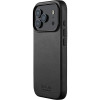 Θήκη iPhone 17 Pro MUJJO by Troubadour Full Leather Case Δερμάτινη με MagSafe - Black (MUJJO-CL-061-BK)