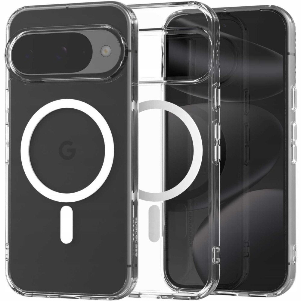Θήκη Google Pixel 10 / 10 Pro Spacecase Clear MagSafe Σκληρή Διάφανη με MagSafe - Transparent (5905719131036)