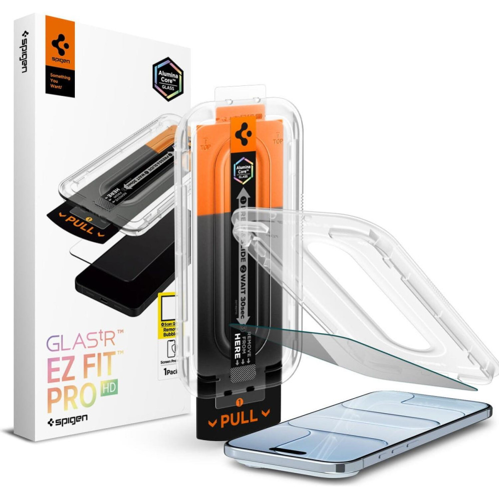 Tempered Glass iPhone Air Spigen GLAS.tR EZ Fit Pro HD Privacy Αντιχαρακτικό Γυαλί Προστασίας Απορρήτου Οθόνης (AGL09871)