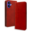 Θήκη iPhone 17 Bodycell Book Case Πορτοφόλι - Red (5206015083129)