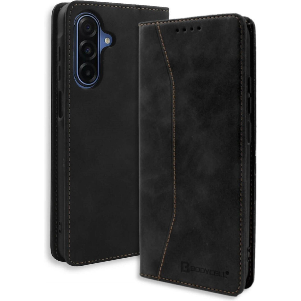 Θήκη Samsung Galaxy A17 Bodycell Book Case Πορτοφόλι - Black (5206015083280)