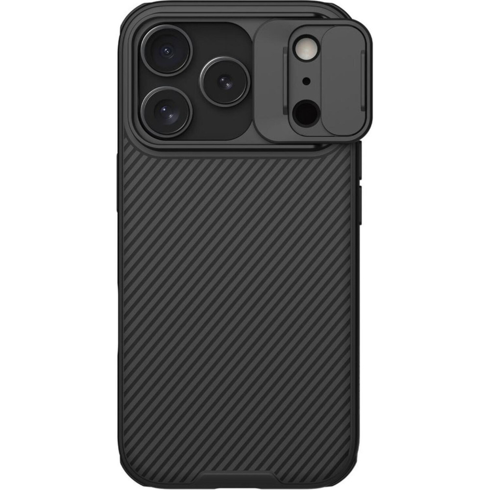 Θήκη iPhone 17 Pro Nillkin CamShield Pro Magnetic Σκληρή με MagSafe & Κάλυμμα για την Κάμερα - Black (6902048303904)