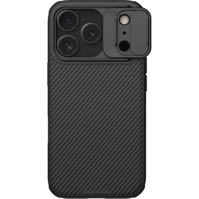 Θήκη iPhone 17 Pro Nillkin CamShield Pro Magnetic Σκληρή με MagSafe & Κάλυμμα για την Κάμερα - Black (6902048303904)