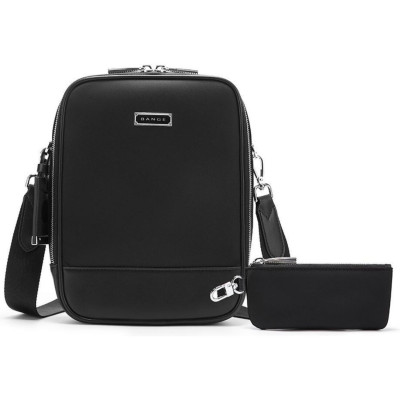 Τσαντάκι Ώμου Bange QD751 Premium Collection Χιαστί Crossbody με Αποσπώμενο Mini Τσαντάκι & Θήκη για AirTag 3.3L - Black