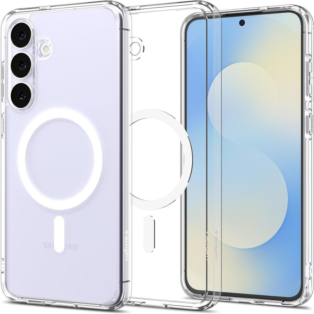 Θήκη Samsung Galaxy S25 FE Spigen Ultra Hybrid MagFit Σκληρή με MagSafe - Clear / White (ACS10027)