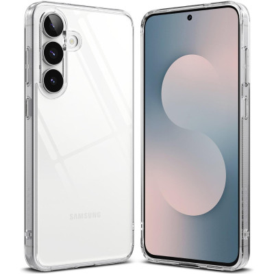 Θήκη Samsung Galaxy S25 FE Ringke Fusion Σκληρή με TPU Bumper - Clear (8800293859482)