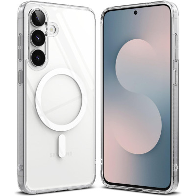 Θήκη Samsung Galaxy S25 FE Ringke Fusion Magnetic Ανθεκτική με MagSafe - Clear (8800293859543)