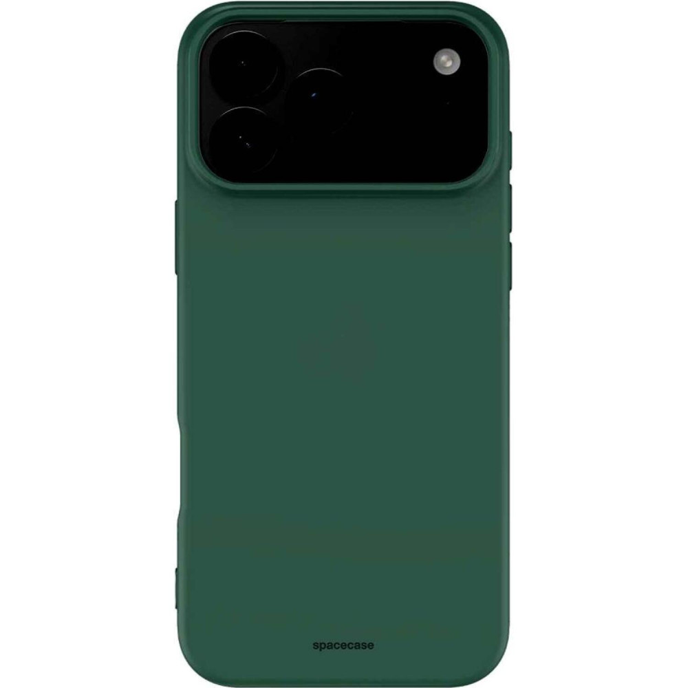 Θήκη iPhone 17 Pro Max Spacecase Silicone Case Σιλικόνης - Dark Green (5905719131418)