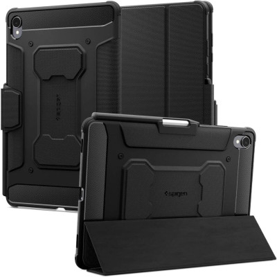 Θήκη Samsung Galaxy Tab S11 11" X730 / X736 Spigen Rugged Armor Pro με Υποδοχή για Γραφίδα - Black (ACS10149)