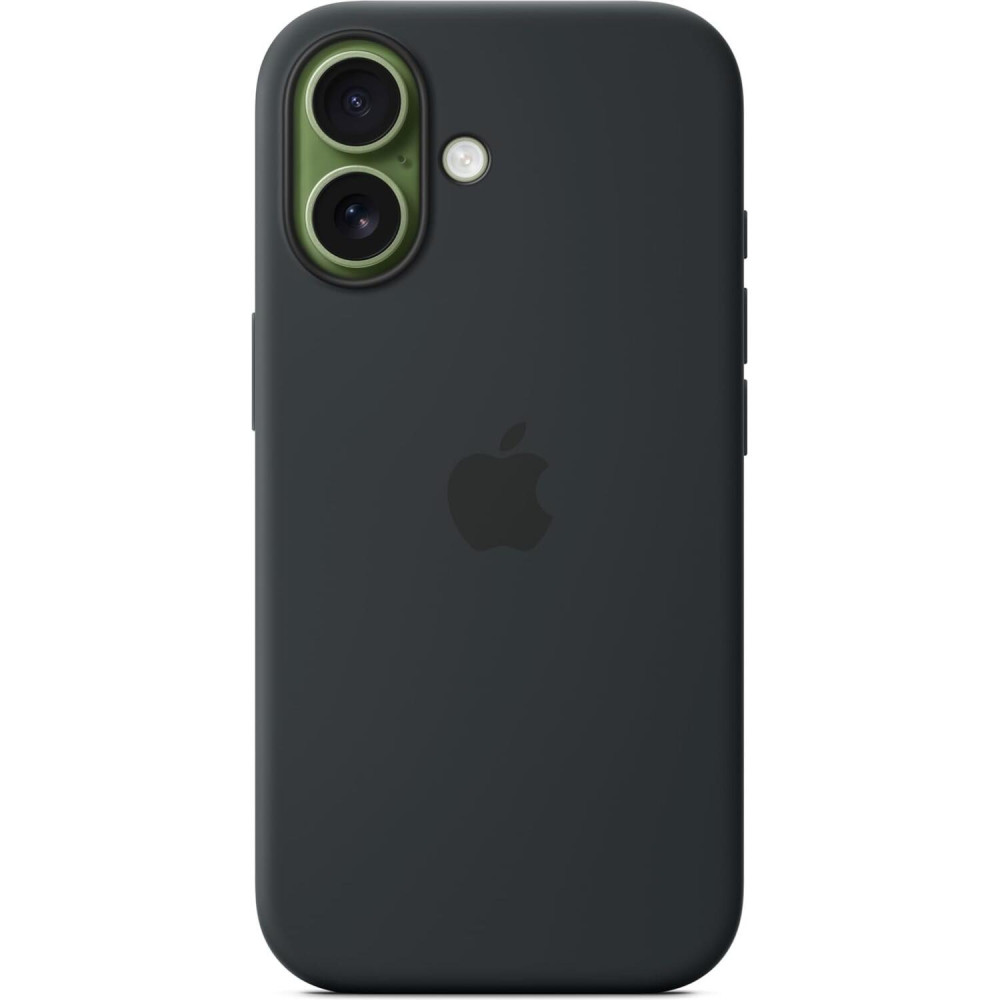 Θήκη iPhone 17 Official Apple Silicone Case Σιλικόνης με MagSafe - Black (MGF14ZM/A)