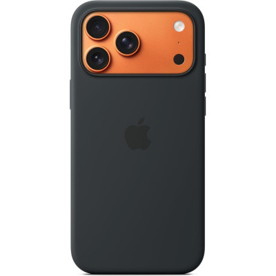 Θήκη iPhone 17 Pro Max Official Apple Silicone Case Σιλικόνης με MagSafe - Black (MGFR4ZM/A)
