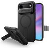 Θήκη iPhone Air Tech-Protect Kevlar Aura με MagSafe & Κάλυμμα για την Κάμερα - Black (5906302331666)