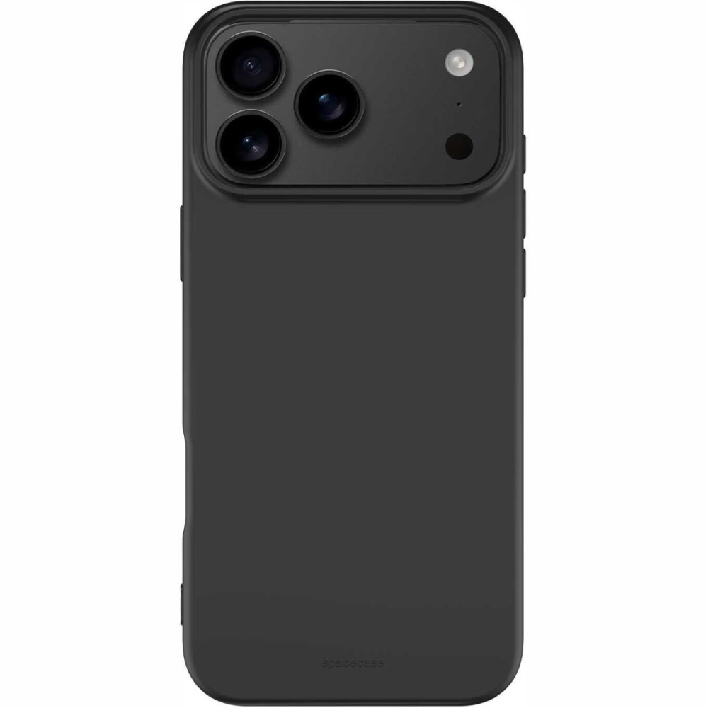 Θήκη iPhone 17 Pro Max Spacecase Silicone Case Σιλικόνης - Black (5905719131401)