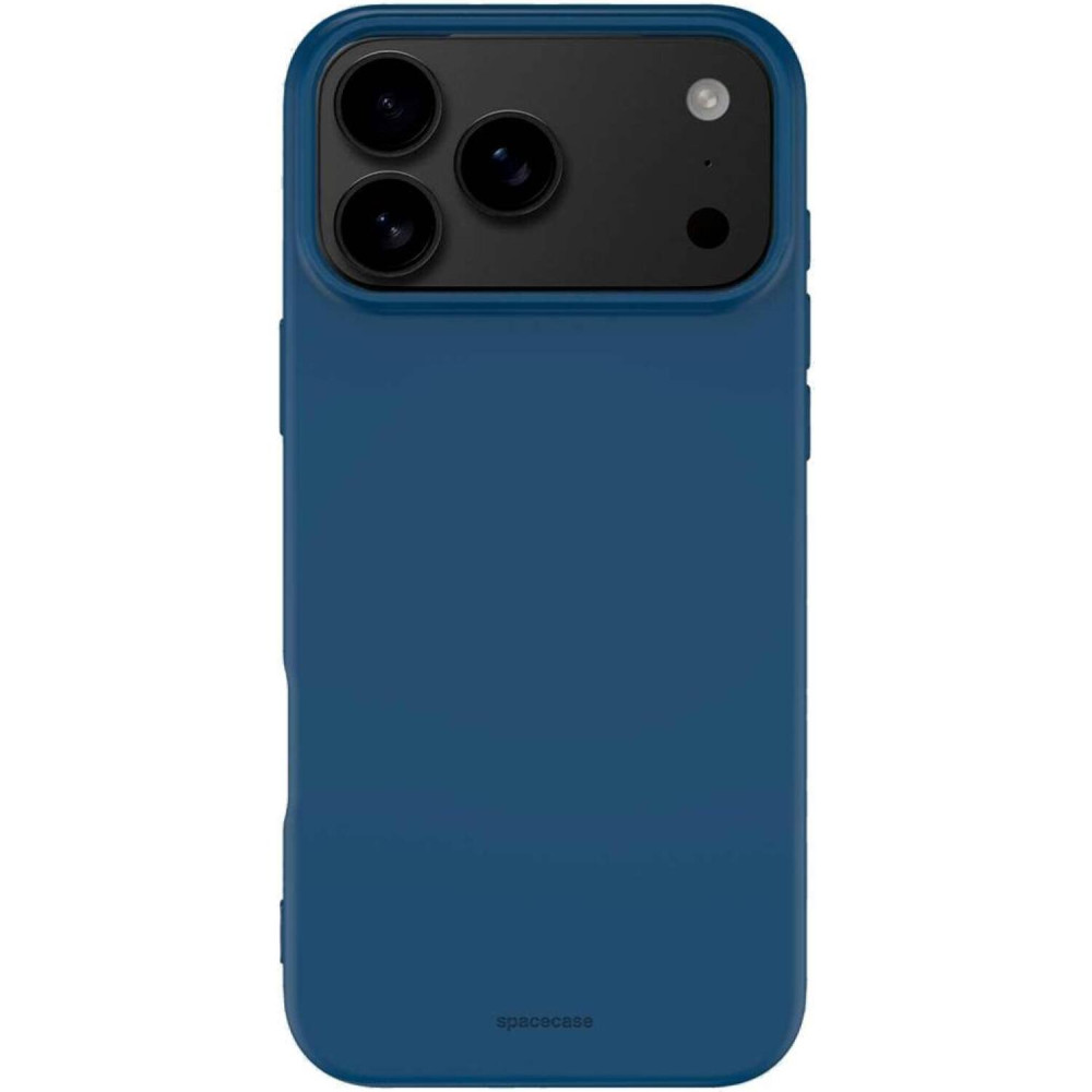 Θήκη iPhone 17 Pro Spacecase Silicone Case Σιλικόνης - Blue (5905719131388)