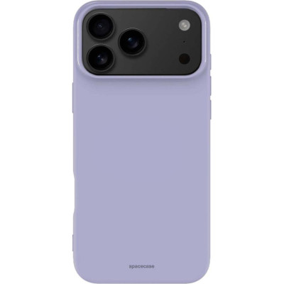 Θήκη iPhone 17 Pro Spacecase Silicone Case Σιλικόνης - Light Purple (5905719131395)