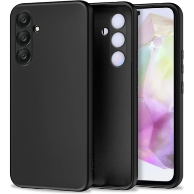 Θήκη Samsung Galaxy S25 FE Tech-Protect Icon Σιλικόνης - Black (5906302332861)