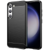 Techsuit Carbon Silicone - Θήκη Σιλικόνης Samsung Galaxy S23 - Black (5949419012677)