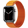 Techsuit Watchband W037 - Nylon Λουράκι Apple Watch Ultra/SE/11/10/9/8/7/6/5/4 (49/46/45/44mm) - Orange (5949419015210)