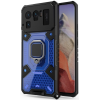 Techsuit Honeycomb Armor - Ανθεκτική Θήκη Xiaomi Mi 11 Ultra με Μεταλλικό Ring Holder - Blue (5949419037151)