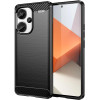 Θήκη Σιλικόνης - Xiaomi Redmi Note 13 Pro Plus - Techsuit Carbon Silicone - Black (5949419072336)