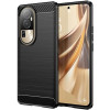 Θήκη Σιλικόνης - Oppo Reno10 Pro Plus - Techsuit Carbon Silicone - Black (5949419069046)