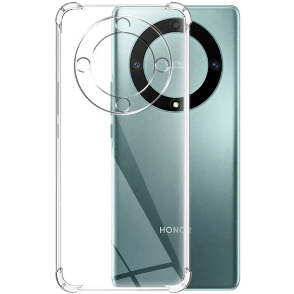 Διάφανη Θήκη Σιλικόνης - Honor X9a - Techsuit Shockproof Clear Silicone - Clear (5949419083233)