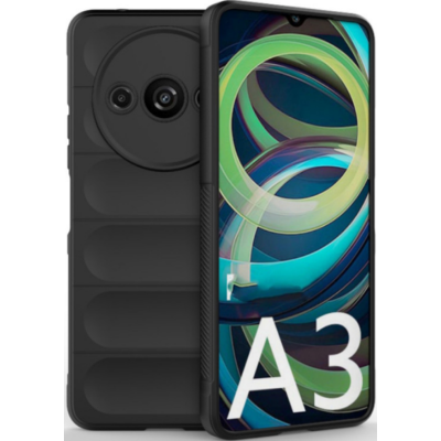 Θήκη Σιλικόνης - Xiaomi Redmi A3 - Techsuit Magic Shield - Black (5949419114043)