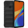 Techsuit Magic Shield - Θήκη Σιλικόνης Xiaomi Redmi 9C - Black (5949419117884)