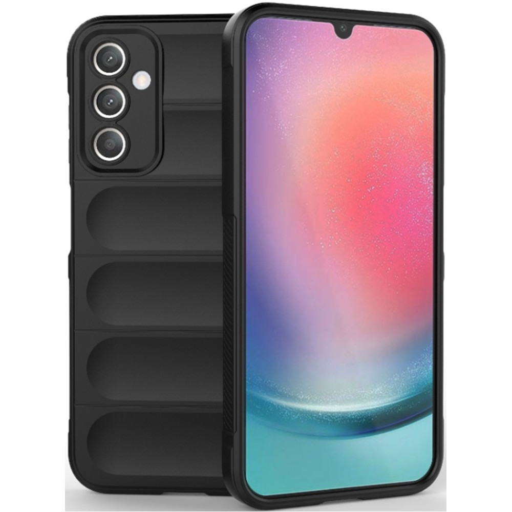 Techsuit Magic Shield - Θήκη Σιλικόνης Samsung Galaxy A25 - Black (5949419110809)