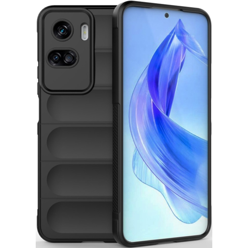 Techsuit Magic Shield - Θήκη Σιλικόνης Honor 90 Lite - Black (5949419110922)