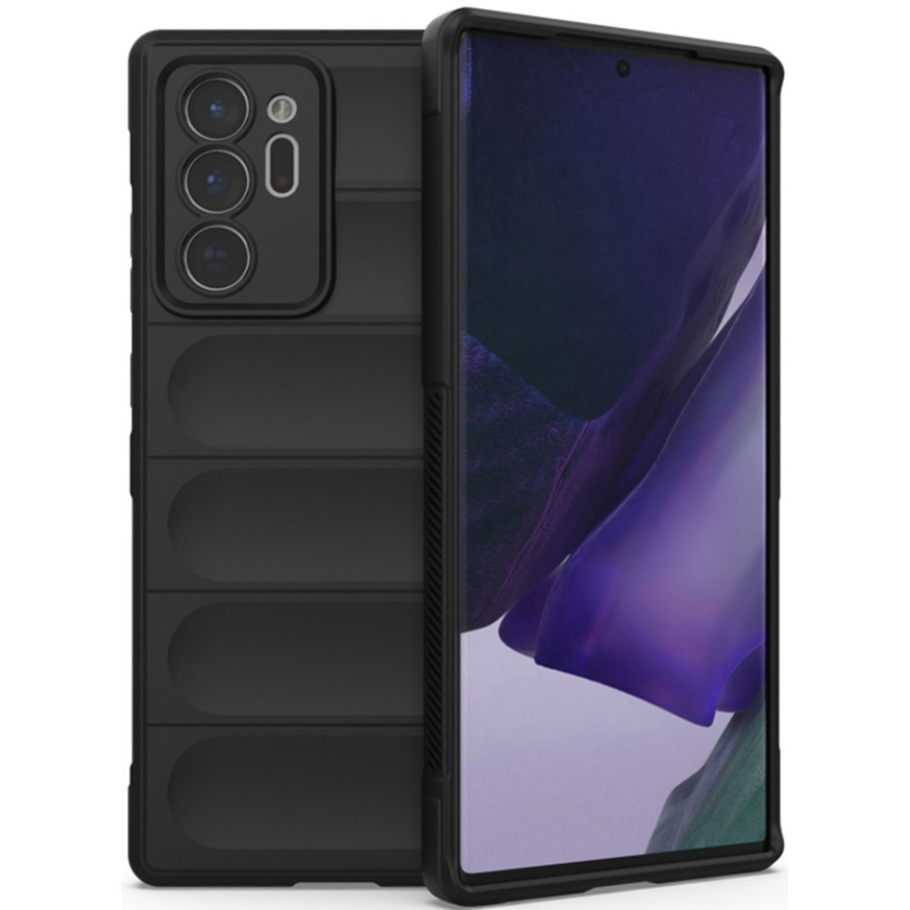 Techsuit Magic Shield - Θήκη Σιλικόνης Samsung Galaxy Note 20 Ultra - Black (5949419118904)