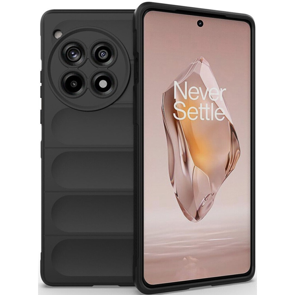 Θήκη Σιλικόνης - OnePlus 12R - Techsuit Magic Shield - Black (5949419114104)