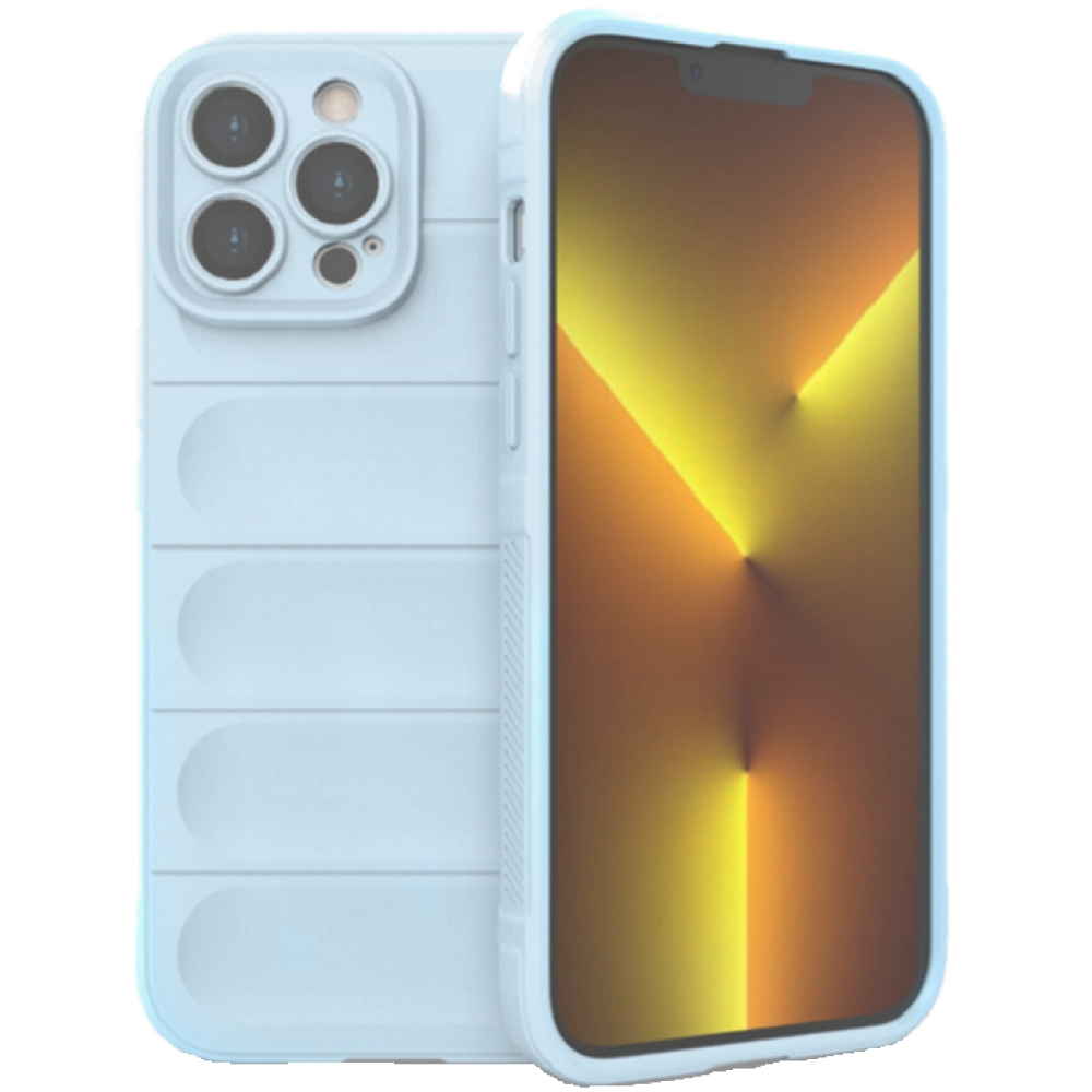 Techsuit Magic Shield - Θήκη Σιλικόνης Apple iPhone 13 Pro Max - Blue (5949419112933)