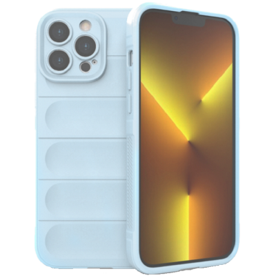 Techsuit Magic Shield - Θήκη Σιλικόνης Apple iPhone 13 Pro Max - Blue (5949419112933)