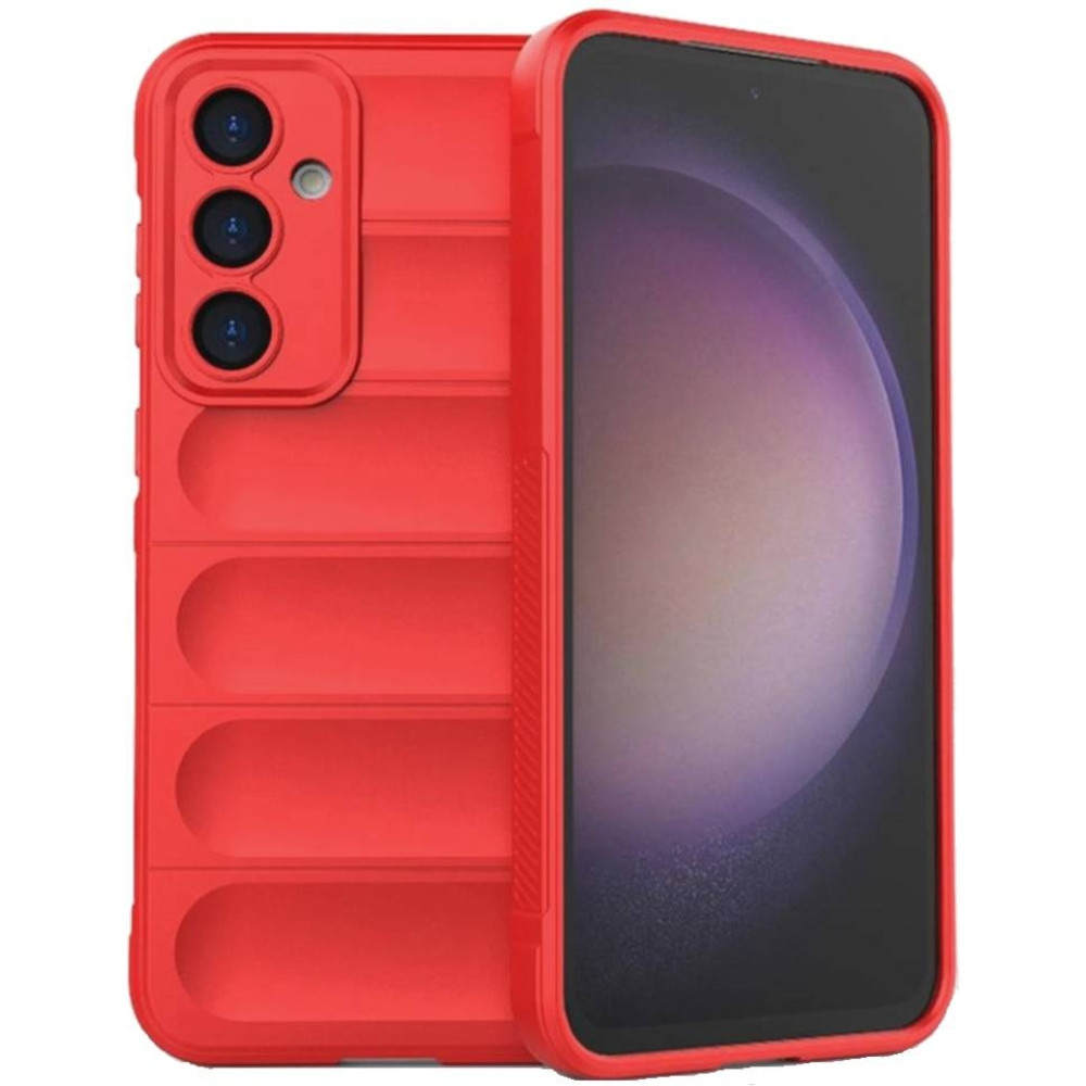 Techsuit Magic Shield - Θήκη Σιλικόνης Samsung Galaxy S23 FE - Red (5949419115101)