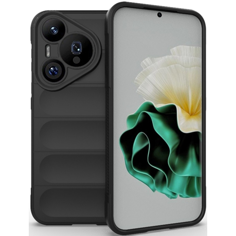 Θήκη Σιλικόνης - Huawei Pura 70 Pro - Techsuit Magic Shield - Black (5949419165380)
