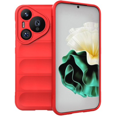 Θήκη Σιλικόνης - Huawei Pura 70 Pro - Techsuit Magic Shield - Red (5949419165366)