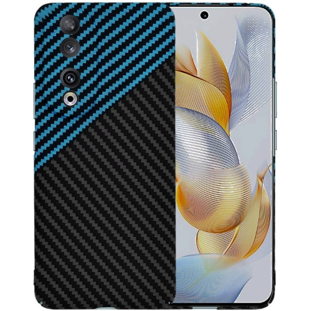 Techsuit Carbonite FiberShell - Σκληρή Θήκη Honor 90 - Blue Pulse (5949419213012)