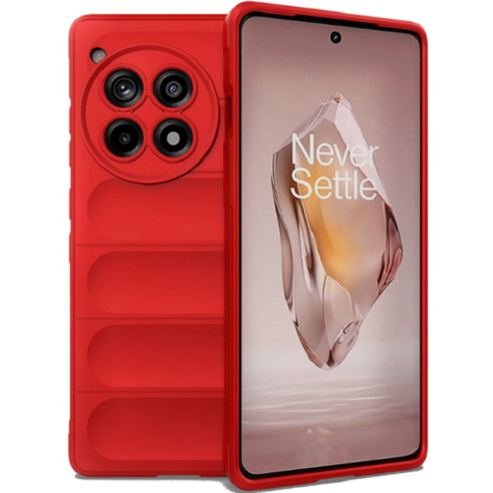 Θήκη Σιλικόνης - OnePlus 12R - Techsuit Magic Shield - Red (5949419114081)