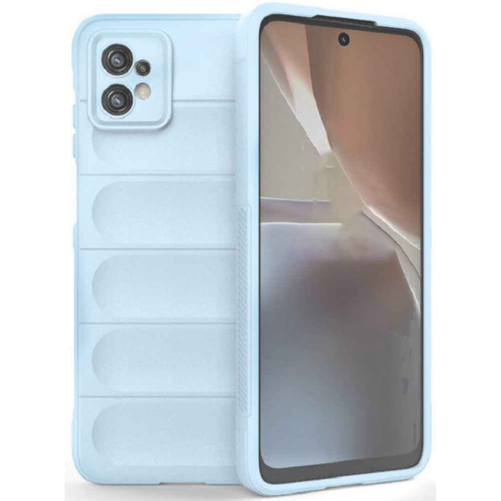 Techsuit Magic Shield - Θήκη Σιλικόνης Motorola Moto G32 - Blue (5949419111912)