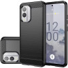 Θήκη Σιλικόνης - Nokia X30 - Techsuit Carbon Silicone - Black (5949419180987)