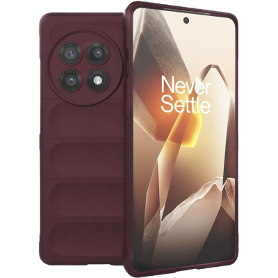 Θήκη OnePlus 13R Techsuit Magic Shield Σιλικόνης - Bordeaux (5949419276314)