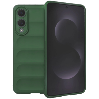 Θήκη Samsung Galaxy S25 Edge Techsuit Magic Shield Σιλικόνης - Green (5949419281165)