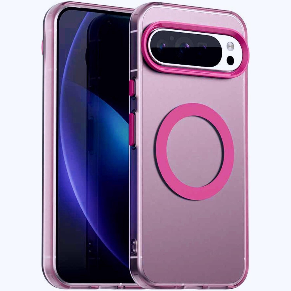 Θήκη Google Pixel 10 Pro XL Techsuit CandyCase Σκληρή Ημιδιάφανη με MagSafe Qi2 - Pink (5949419321601)