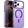 Θήκη iPhone 17 Pro Max Techsuit CandyCase Σκληρή Ημιδιάφανη με MagSafe - Purple (5949419313279)