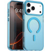 Θήκη iPhone 17 Pro Max Techsuit CandyCase Σκληρή Ημιδιάφανη με MagSafe - Blue (5949419313286)